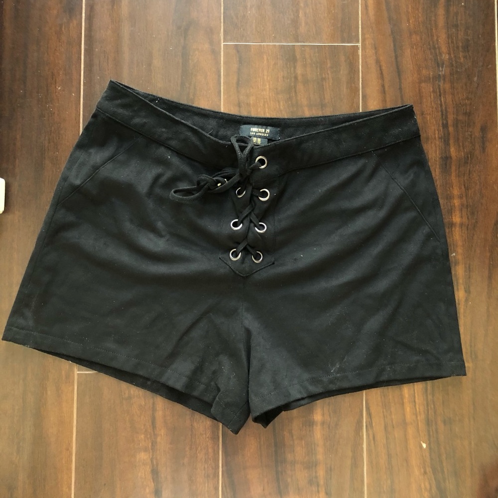 Forever 21 suede shorts